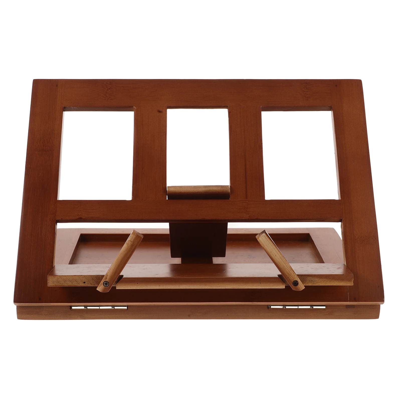 

Music Stand Desktop Document Holder Books Guzheng Rest Bamboo for Reading Musical