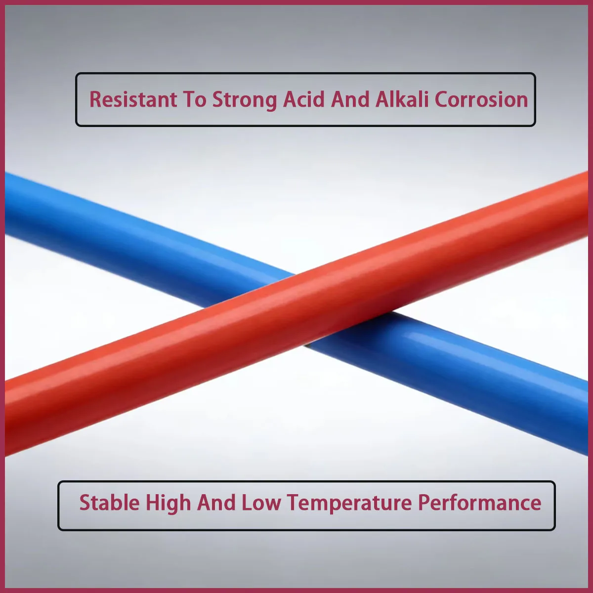 Color PTFE hose PTFE tube inner diameter 0.5-20mm F46 insulated hose rigid tube 600V for 3D printer parts tube