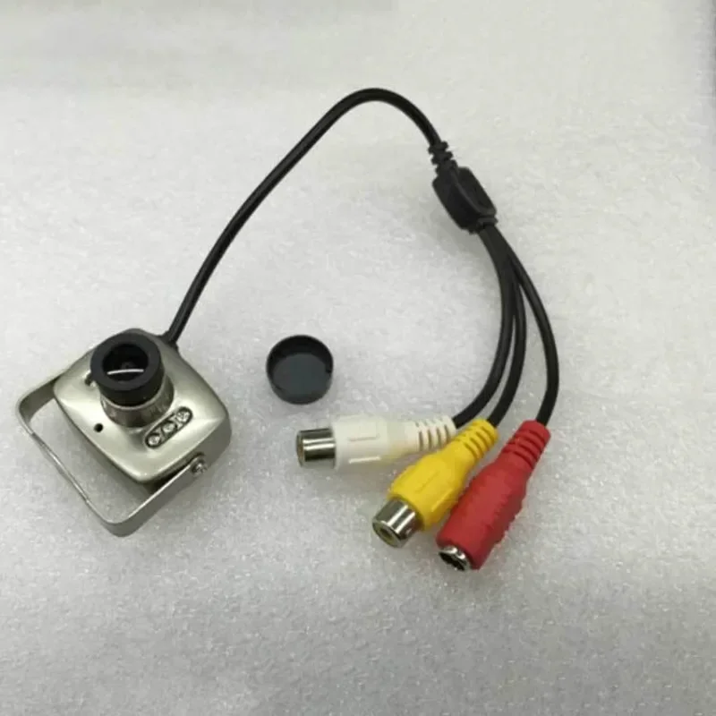 미니 적외선 카메라, 120 도 광각 렌즈, 600TVL 마이크로 카메라, FPV PAL/NTSC 나이트 비전 모니터링, 208C, 1 개