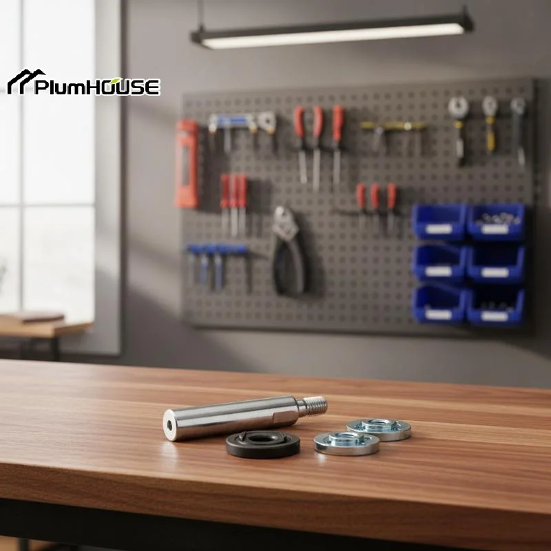 Angle Grinder Extension Shaft, 80mm Extension Rod Set, Polishing Machine Adapter, Rotary Extension Shaft