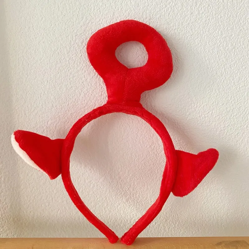 1 schattige polyester hoofdband, geweven gezichtsmaskerhoofdband, leuk accessoire voor normaal haar, geen elektriciteit of batterijen nodig
