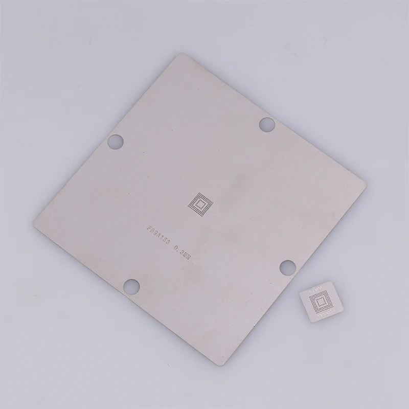 1Pc Direct Heating 90x90CM EMMC BGA169/BGA153 Stencil Template 0.3MM BGA Stencil
