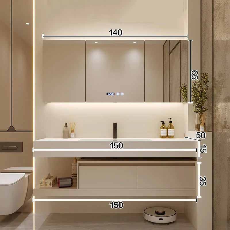 Sink Gadgets Bathroom Cabinet Living Room Space Saving Salon Planters Necklace Cupboard Supplies House Schrank Trendy Furniture