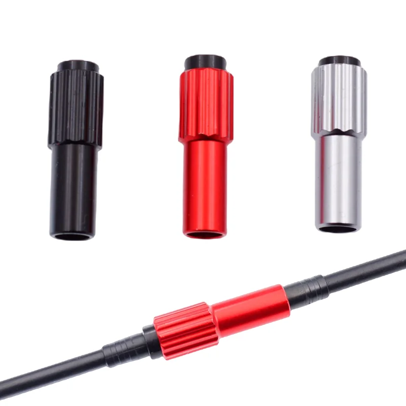 AliExpress COOMA SPORT Bicycle Brake/Shift Hose Mini Inner Line Adjuster, Red, Black and Silver