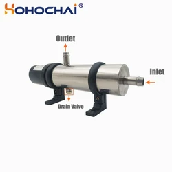 Generator Water Jacket Heater 1000W 2000W 1500W Stainless Steel Self Circulating Water Heater 120V/240V Selection