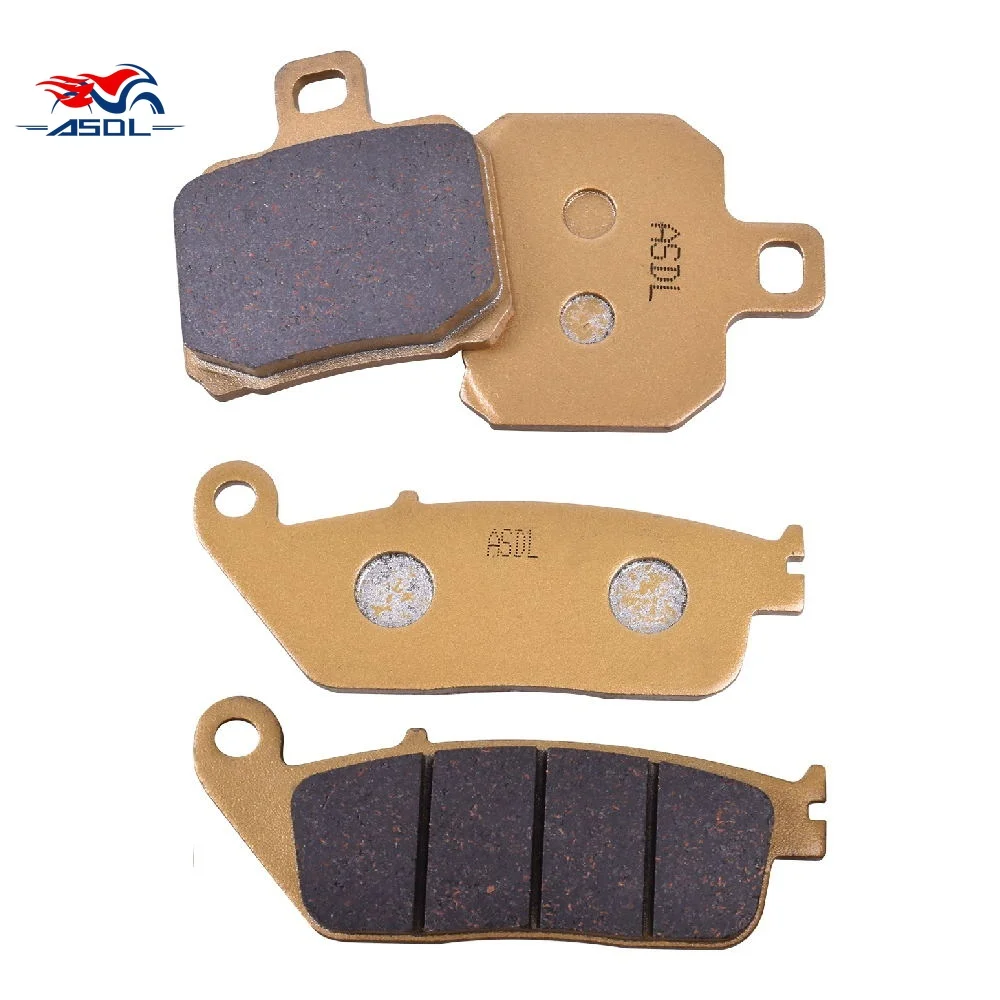 

Motorcycle Front and Rear Brake Pads Disc for YAMAHA YP125 YP 125 YP125R X-Max-Non ABS 39D1 5 Nissin F Caliper 2010-2013 2012