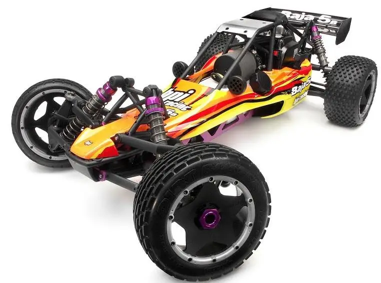 Oryginalna karoseria HPI BAJA 5B w skali 1/5, przeznaczona do pojazdów terenowych, kompatybilna z częściami karoserii modeli zdalnie sterowanych KM.