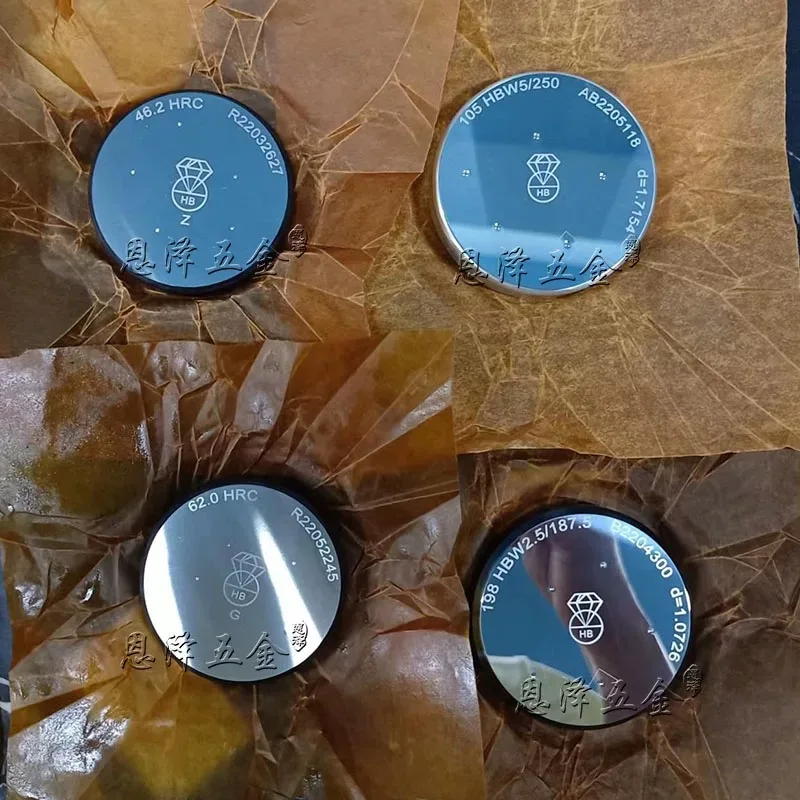 الماس روكويل صلابة كتلة HRA HRB HRC روكويل اختبار الصلابة كتلة القياسية روكويل صلابة كتلة الاختبار القياسية