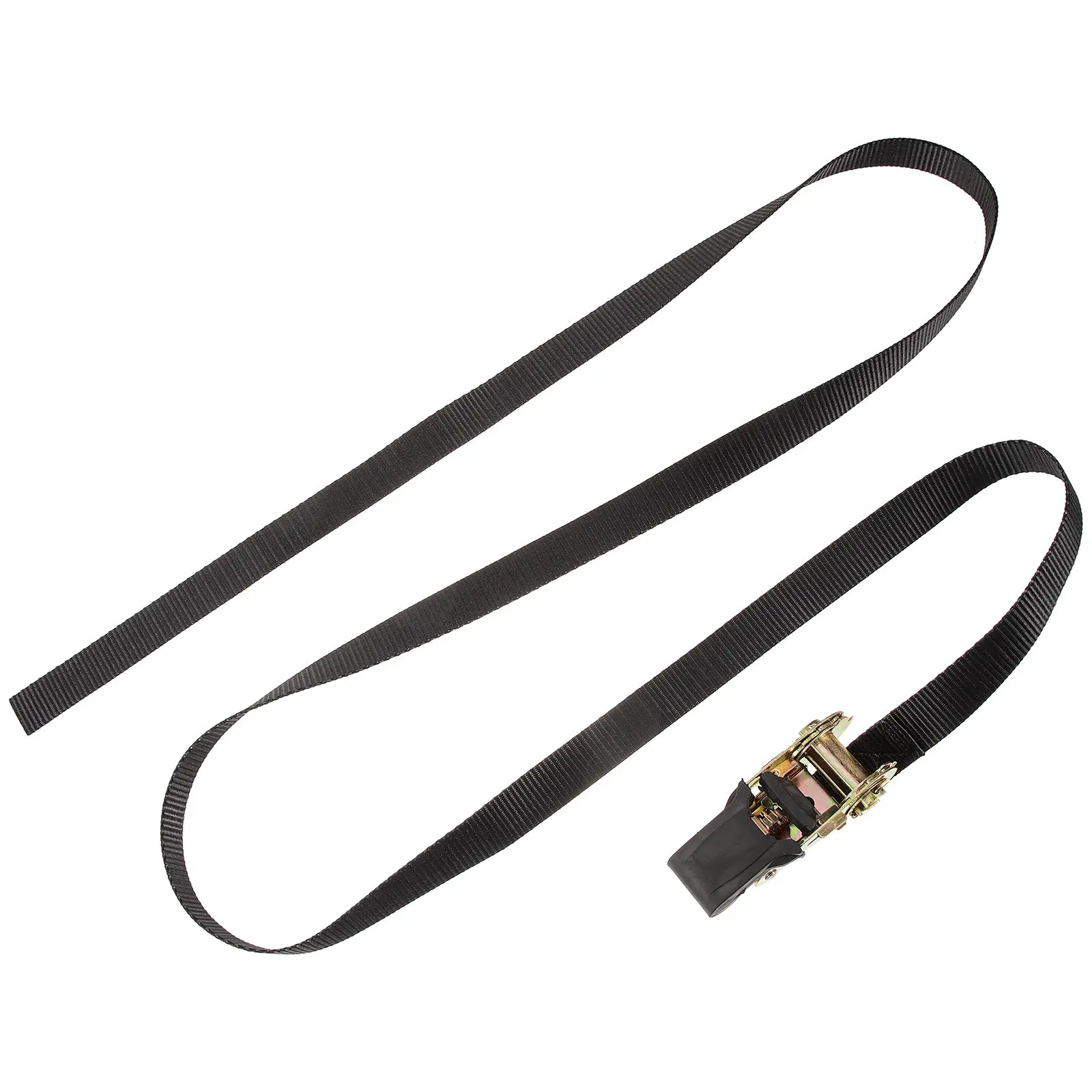 

Cargo Ratchet Strap Endless Heavy Duty Polyester Webbing Iron Ratchet Mechanism Car Truck Motorcycle Tie Down Lashing Strap