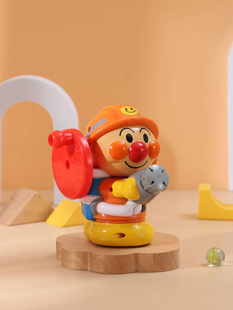 Bandai Anpanman Spraying And Splashing Water Toys Bathroom Shower Head Toy Hand-Operated Water Sprayer Surprises Gifts Cartoon view 2