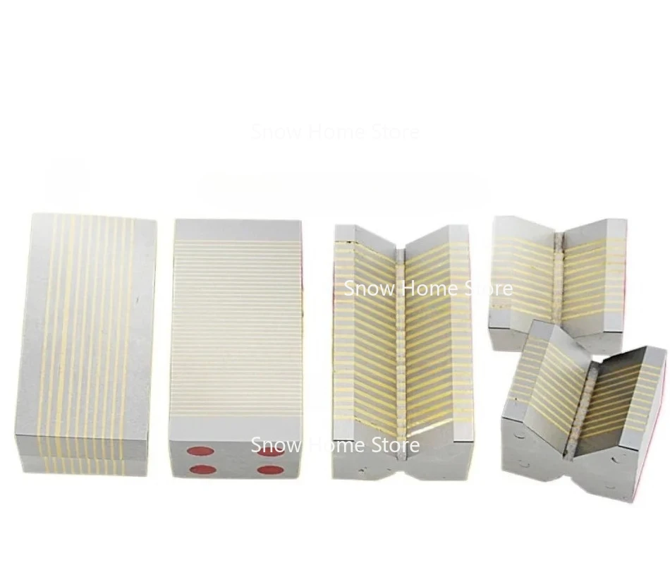 Blocos de mandril magnético cnc, bloco de introdução magnética para máquina de moagem f35a f35b f36v f37v, máquina de moagem composta