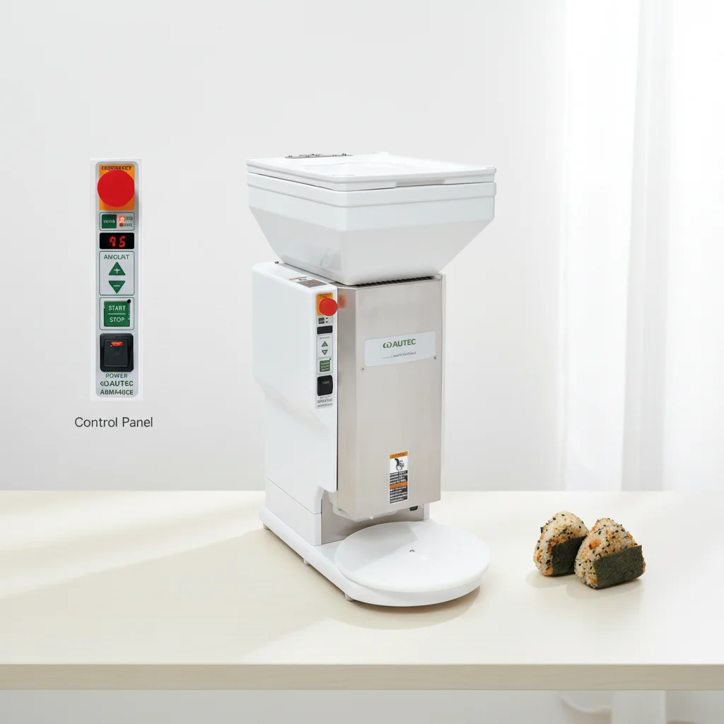 HN QDMECH Made In China Commercial Multifunctional Triangle 3 In 1 Rice Ball Machine Rice Ball Maker Rice Forming Machine