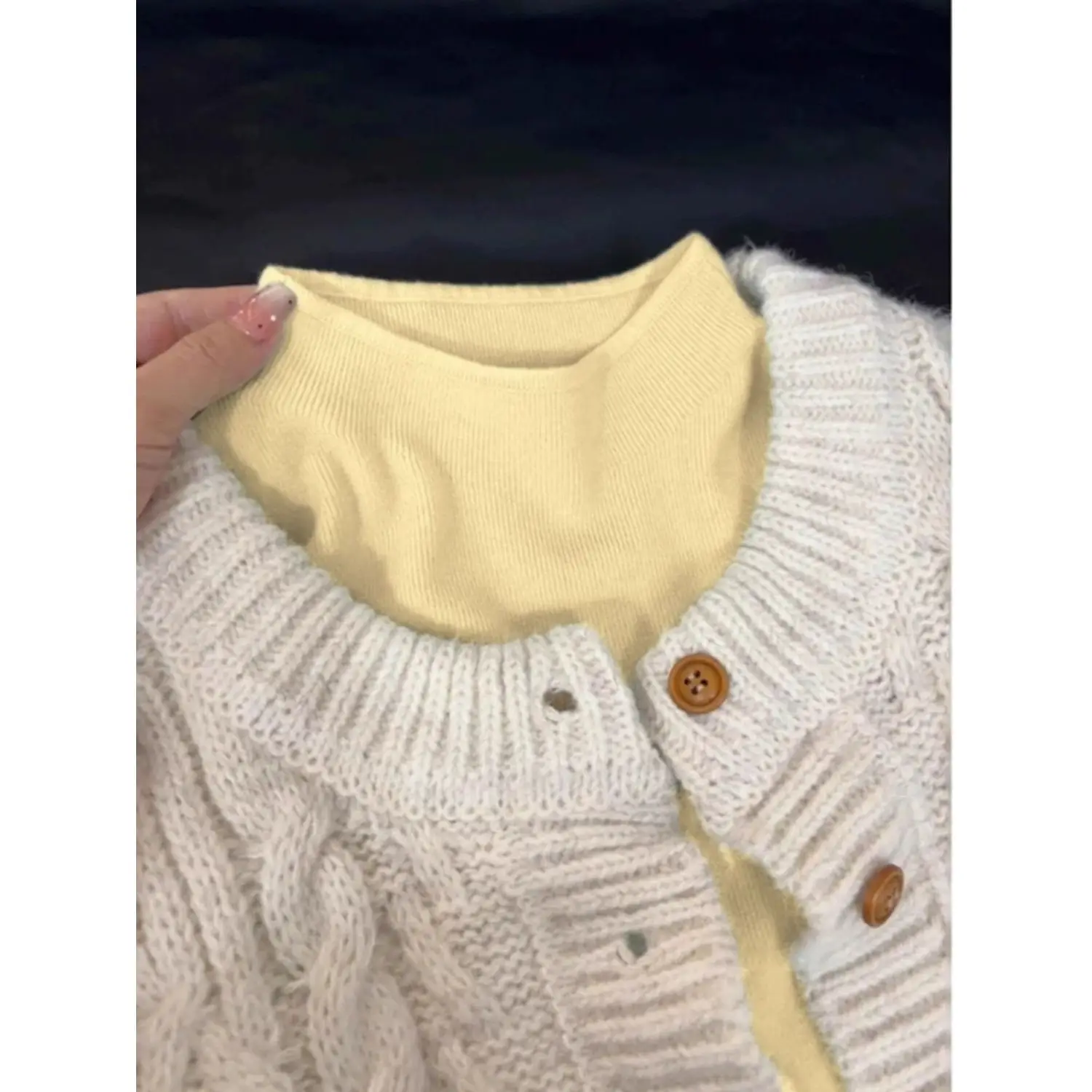 Pull tricoté à col montant Simple coréen pour femme, coupe cintrée, Base souple, irt, petit haut f, col haut, nouvelle collection hiver