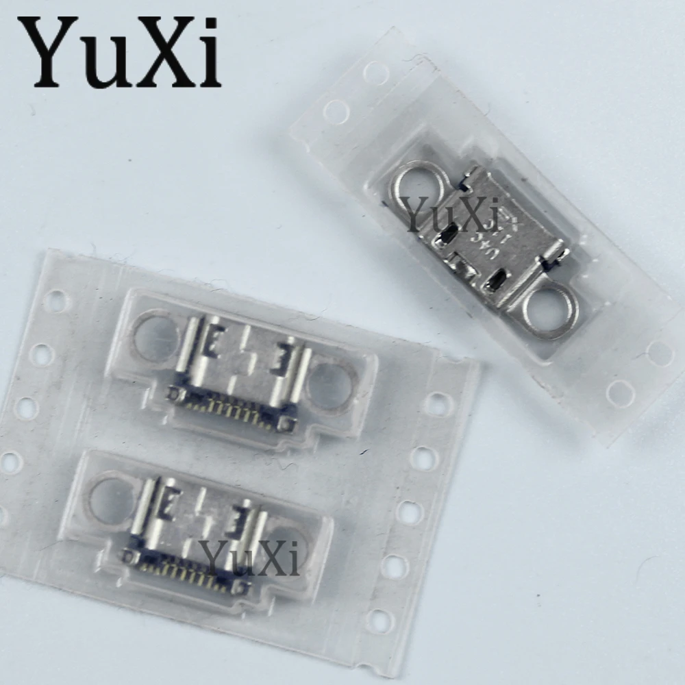 Conector de carregamento micro usb, 1 peça, para samsung note3 note4 note8 note9 note10