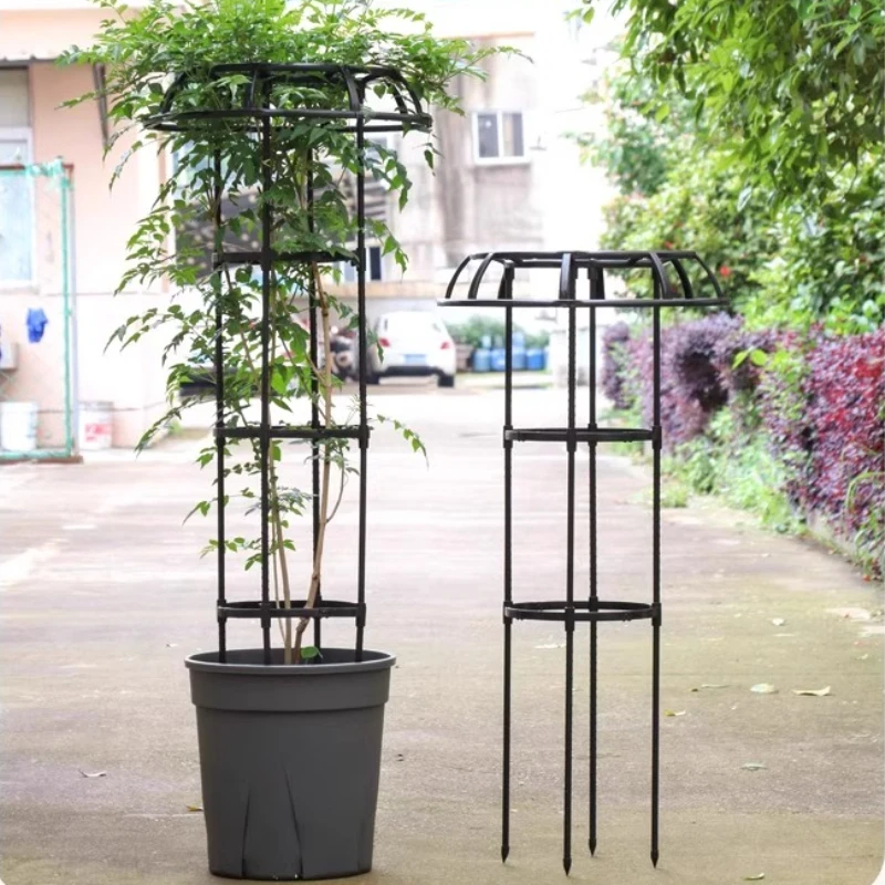 Mushroom-shaped Flower Trellis for Climbing Plants Raspberry Trellis Rose Bush Trellis Tall Plant Support Rod Standing Garden