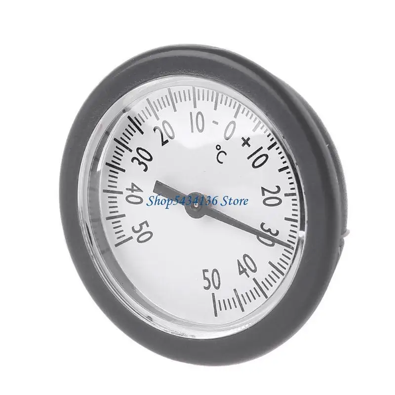 H7ED Mini Indoor Thermometer Temperature Monitor Wall Mounted Thermometer Suitable for Home Table Kitchen Office
