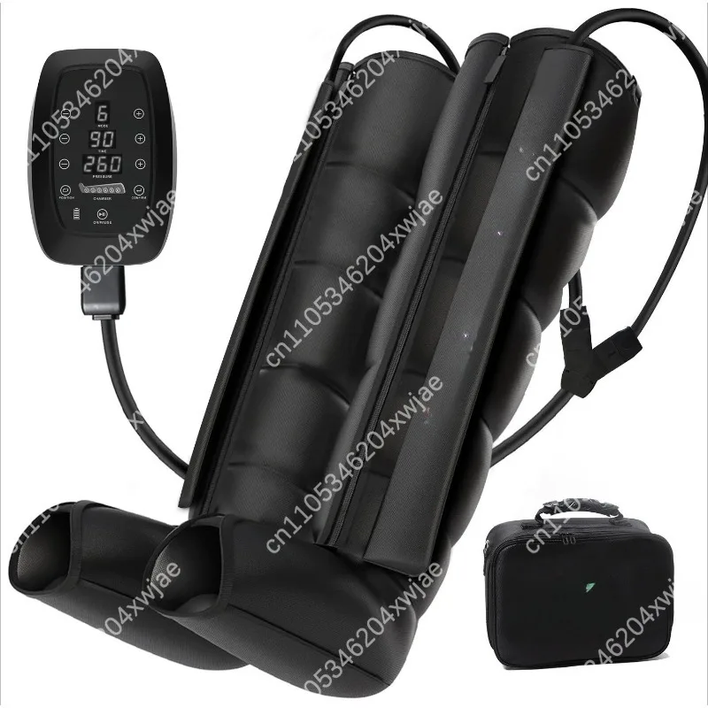 Professional Air Pressure Leg Massager 6-Cell Design for Muscle Recovery and Circulation Improvement