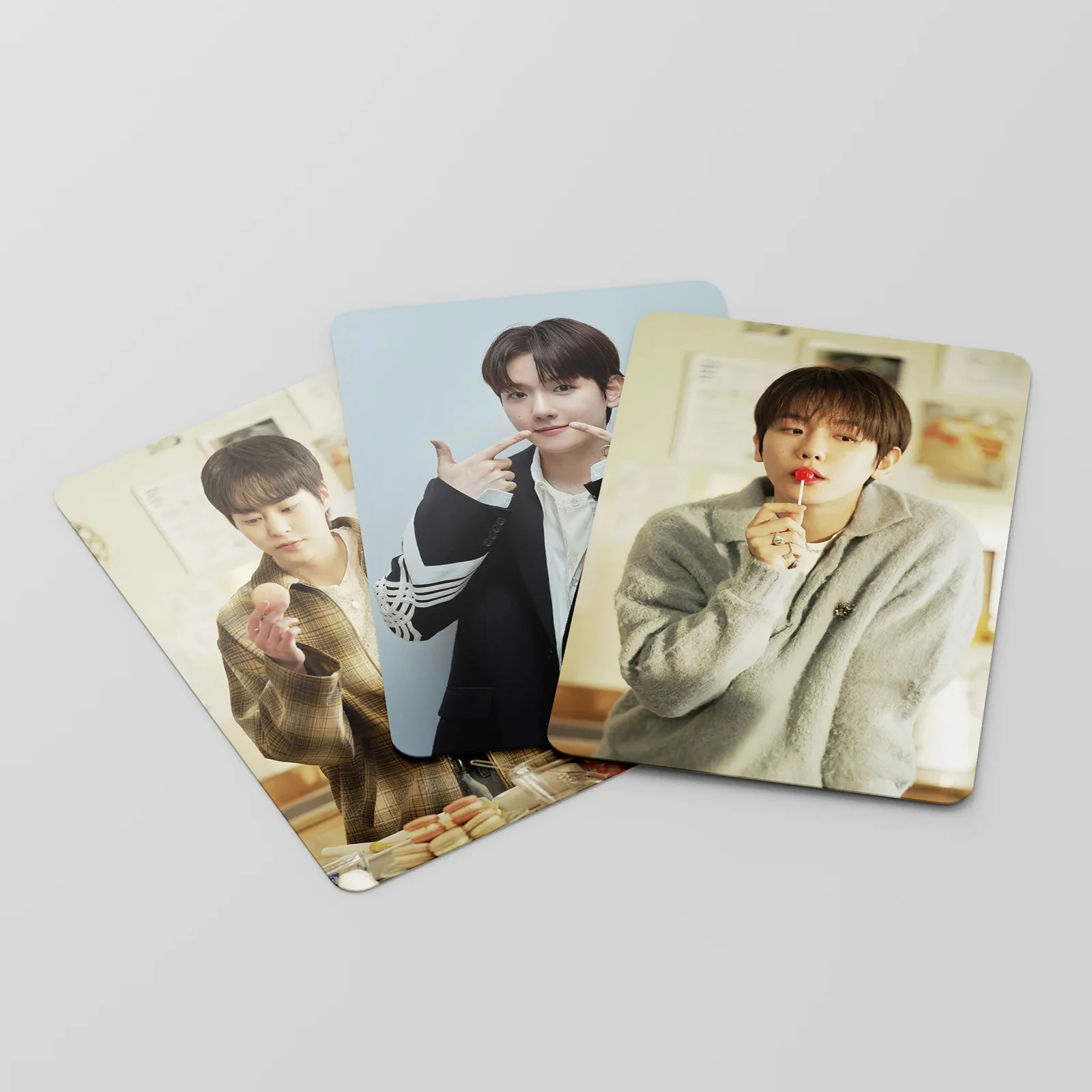 Imagem -06 - Impresso Photocards Parakpop Idol Novidades Album Fan Encontro: um Lomo Cartões Baekhyun Sehun Kai Suho Chanyeol Chen Presentes 55pc Set Fãs hd