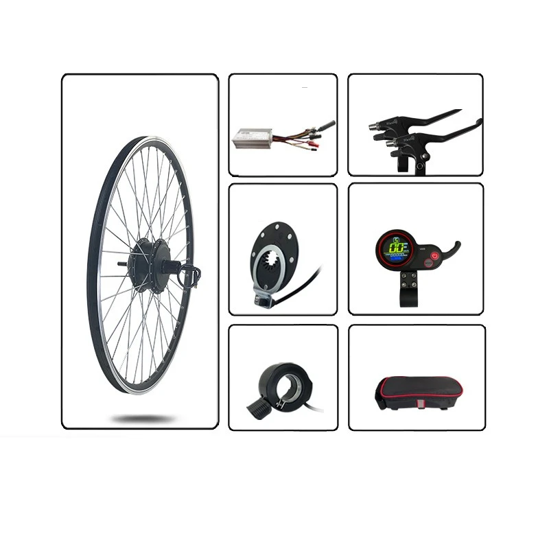 

Комплект для переоборудования электрического велосипеда с заднем приводом, кассета 36 В, 250 Вт для колес 20-29 дюймов, пригородный горный городской велосипед, обновление «сделай сам»