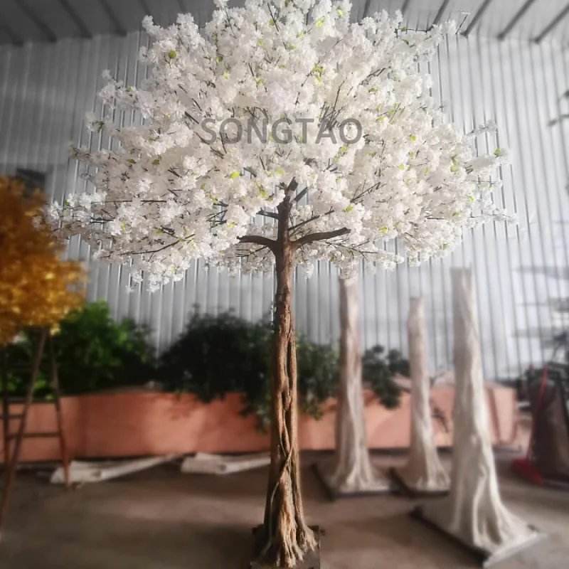 custom.Artificial tree cherry blossom 5ft of artificial japanese cherry blossom tree and simulated cherry trees