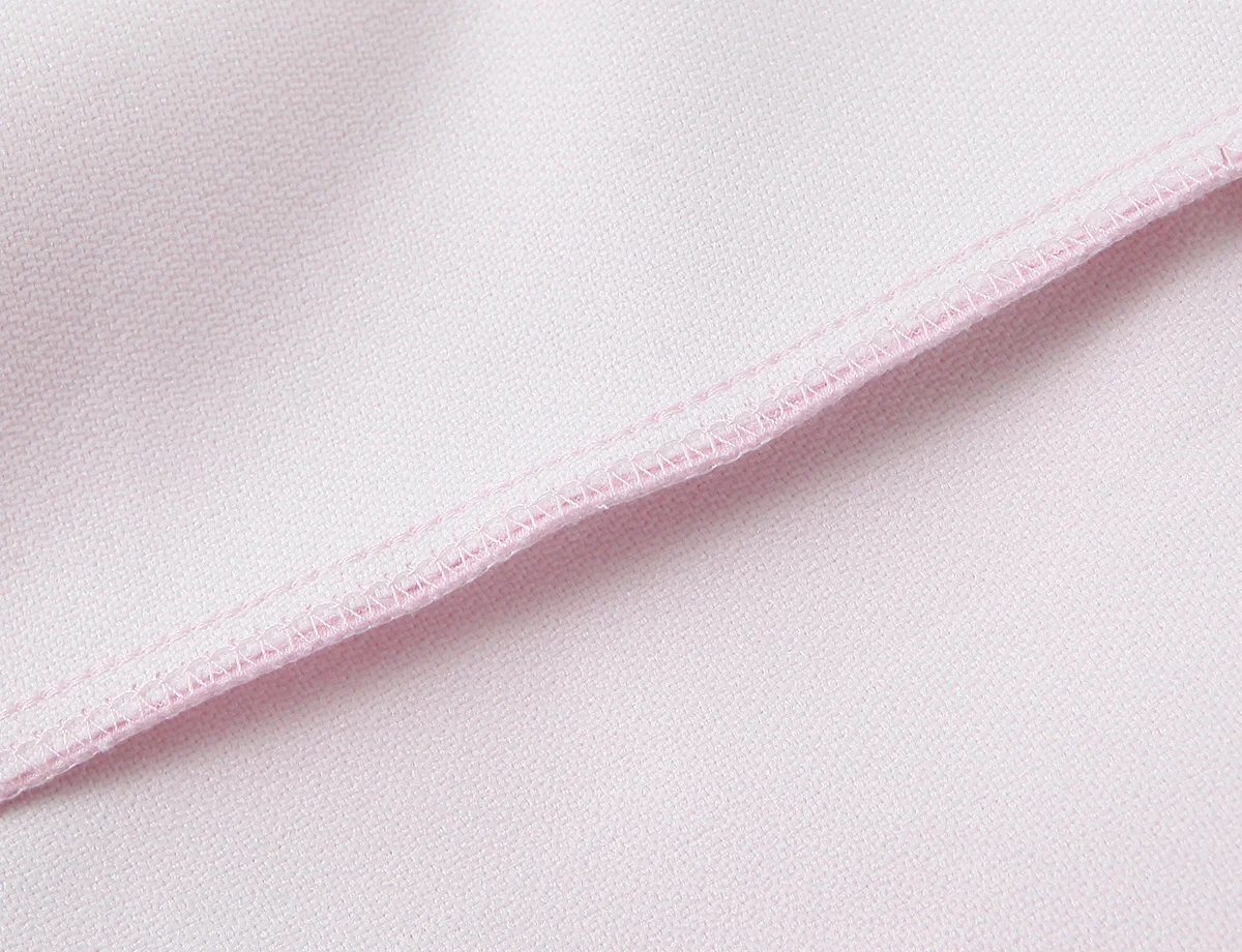 HH Elegantes Damenkleid mit Ausschnitt und Polka Dots, Lässiges Büro-Sommerkleid, Strand-Urlaubsmode, Partykleid mit Reißverschluss und Schleife, Mini-Kleid – Detail 9