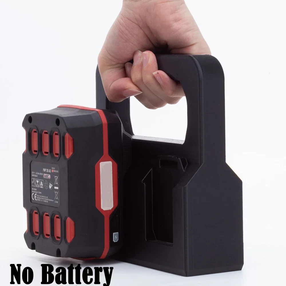 Suporte da Bateria para Lidl Parkside X20v Equipe Bateria Rack de Armazenamento Portátil Suporte de Cesta sem Baterias 4x