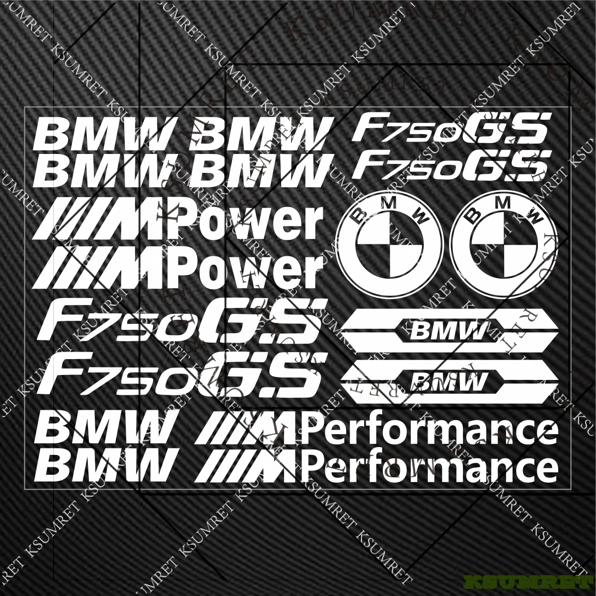 

Наклейки для мотоцикла BMW F750GS, наклейка-деколь с логотипом F750GS