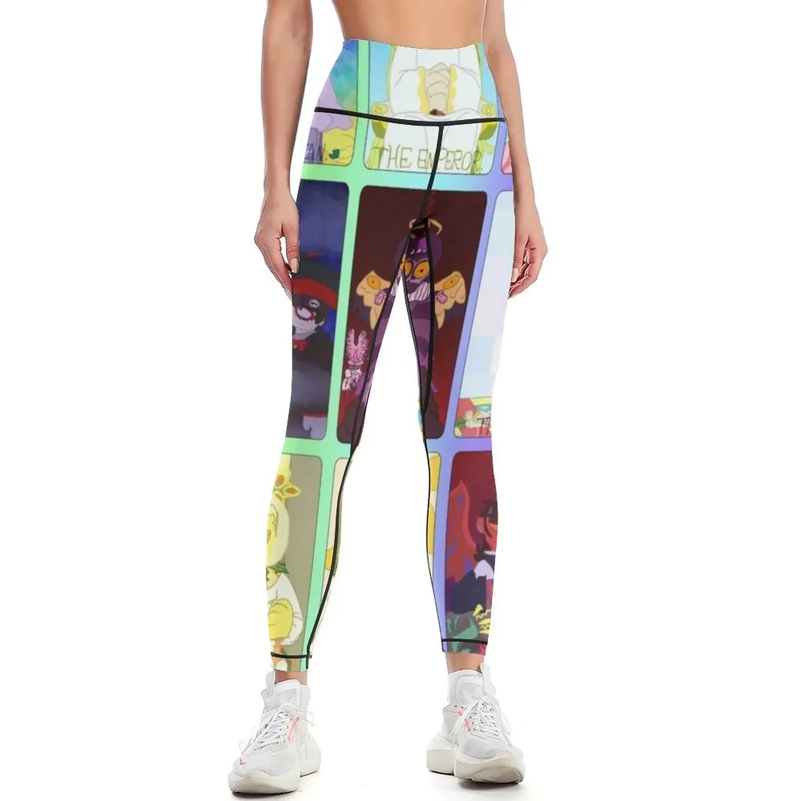 

Tarot cards Leggings push up legging jogging pants Fitness woman Women's sportswear Womens Leggings
