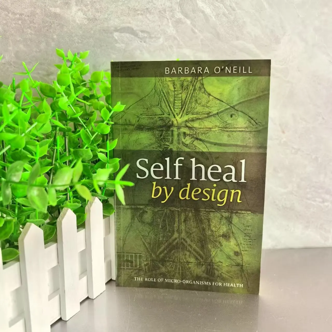 Bview Art 1pcs Self Heal by Design: the Role of Micro-Organisms in Health by Barbara O'Neill - English Paperback Book