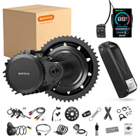 Bafang M615 Motor BBSHD BBS03B 48V 52V 1000W Mid Drive Motor Ebike Electric Motor eBike Conversion Kit 52V 20AH Hailong Battery