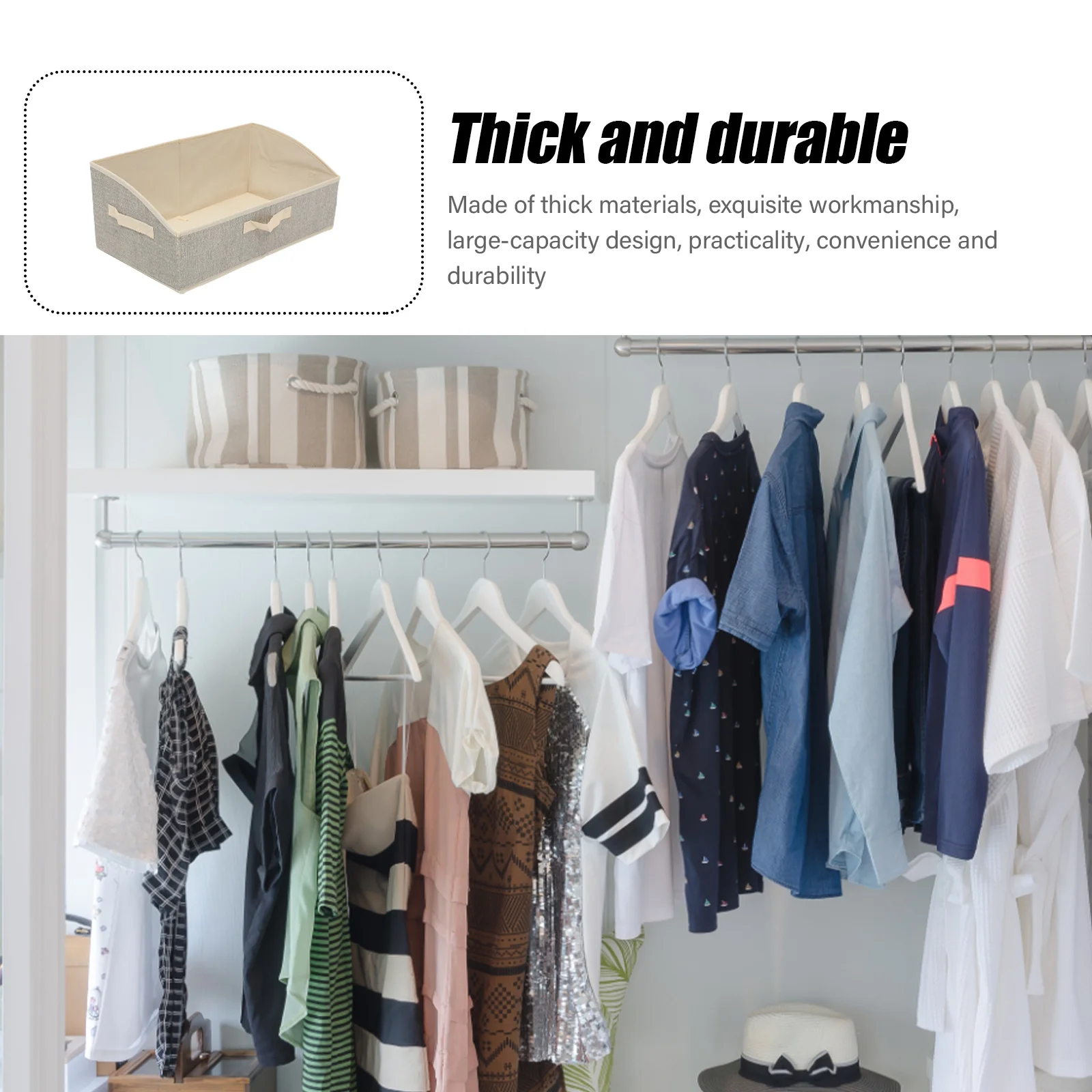 

Trapezoidal Storage Box Folding Clothes Storage Box Large Capacity Home Bedroom Organizer Sundries Holder Clothes Container