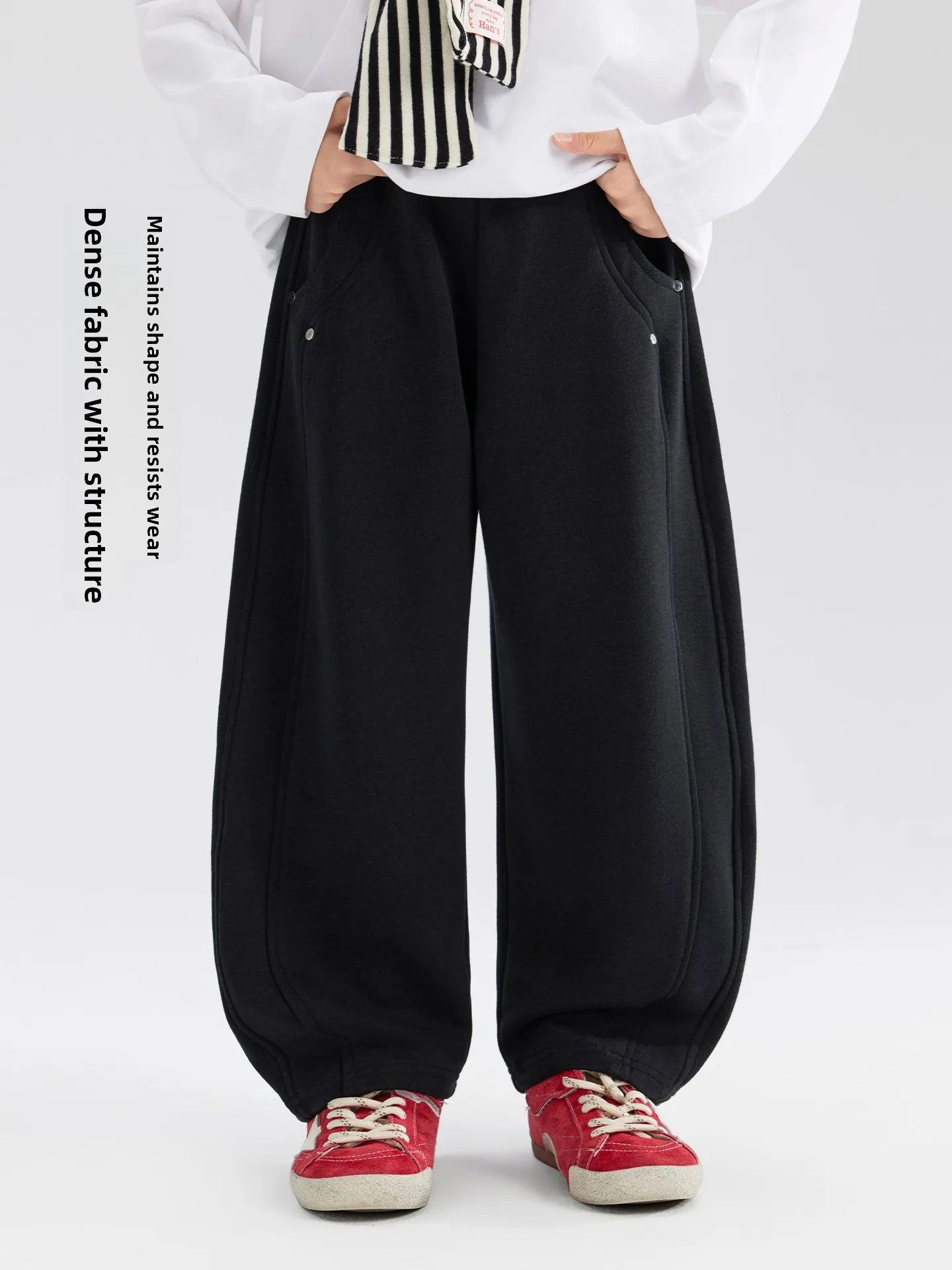 Loose Fit Boys Pants Korean Style Knife  Banana Pants Casual Trousers for Children Autumn Season Fashionable Kids Clothing