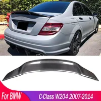 Alerón trasero estilo Renntech para Mercedes Benz Clase C W204 C300 C180 C220 4 puertas Sedan 2007-2014