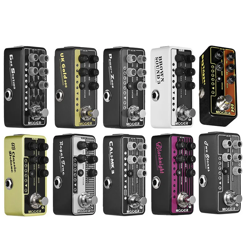 MOOER 012 US Gold 100 Micro Preamp – Friedman Style Dual Channel