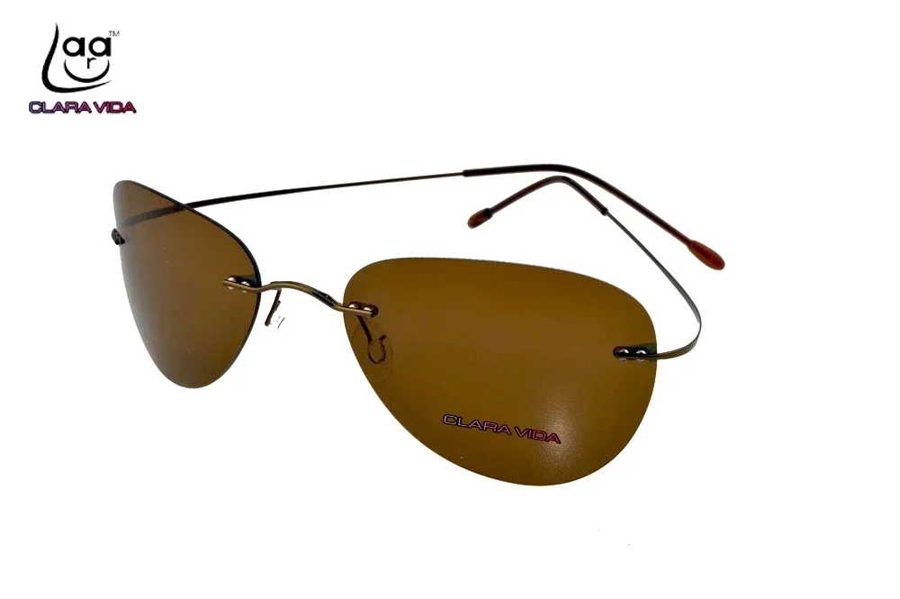 

Real Oculos Masculino Polarized Sunglasses =clara Vida= Men Quality Polzrized Uv400 Uv100% Driving Sunglasses Sunshades