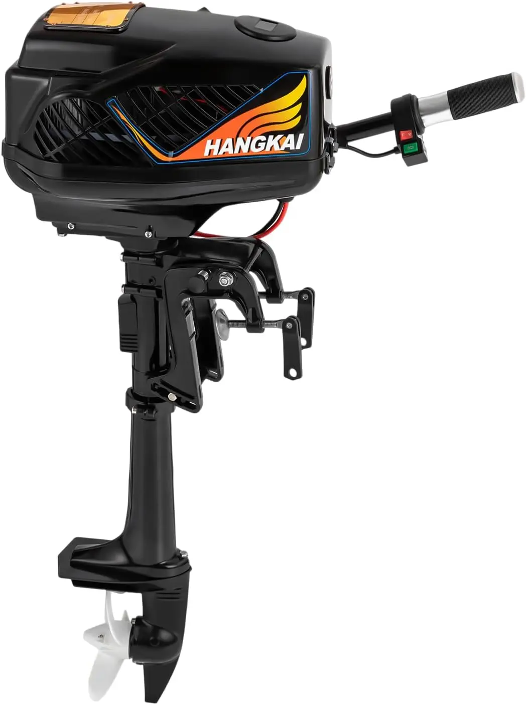 

High-Efficiency 48V Boat Outboard - 1200W Brushless Motor&5-8km/h Speed,Eco-Friendly,Fits Inflatable/Wooden Boats≤5m (Low Noise)