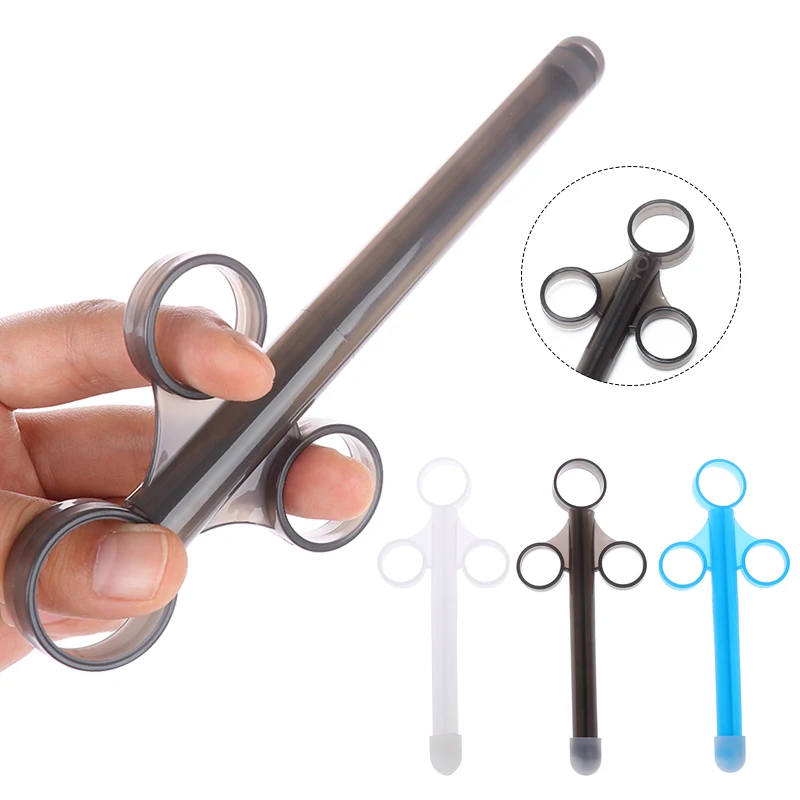 Enema Inject Oil Lubricant Applicator Lube Launcher Syringe Injector Enema Anal Vagina Clean Tools Feminine Hygiene Product