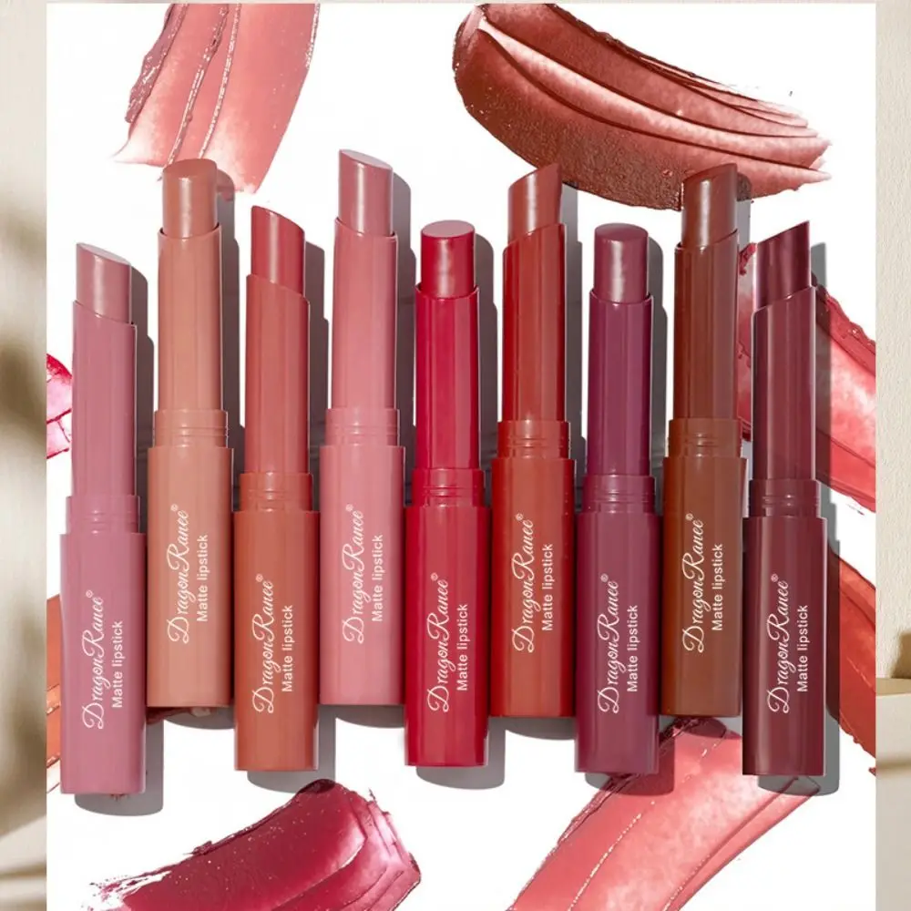 Colorful Matte Lipstick Women Sexy Velvet Waterproof Long Lasting Nude Lip Stick Lip Makeup Solid Lip Gloss Lips Care