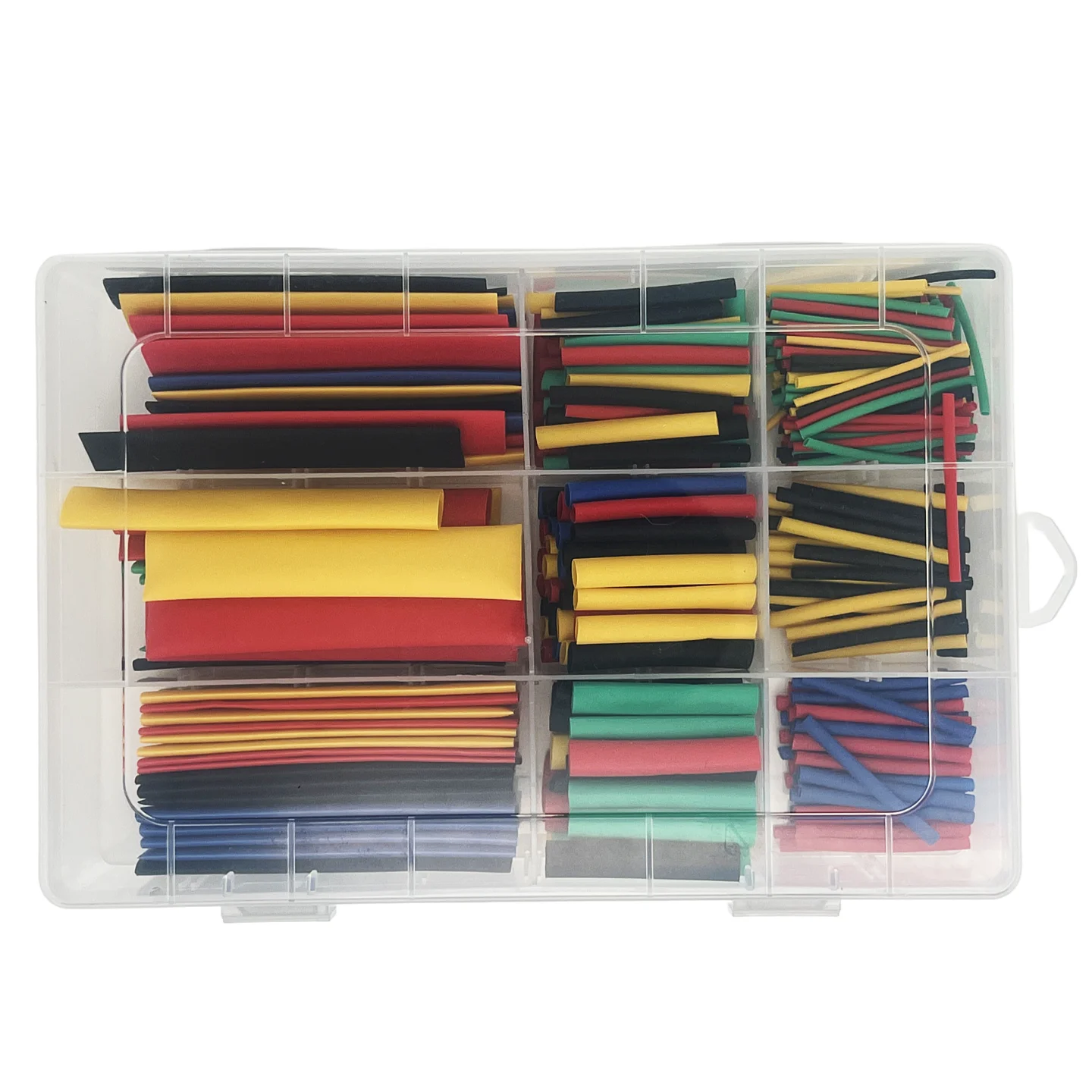 Schrumpfschlauch: 328-teiliges Sortimentsset für Schrumpfschläuche, Isolierung und Schrumpfung, umweltfreundlich