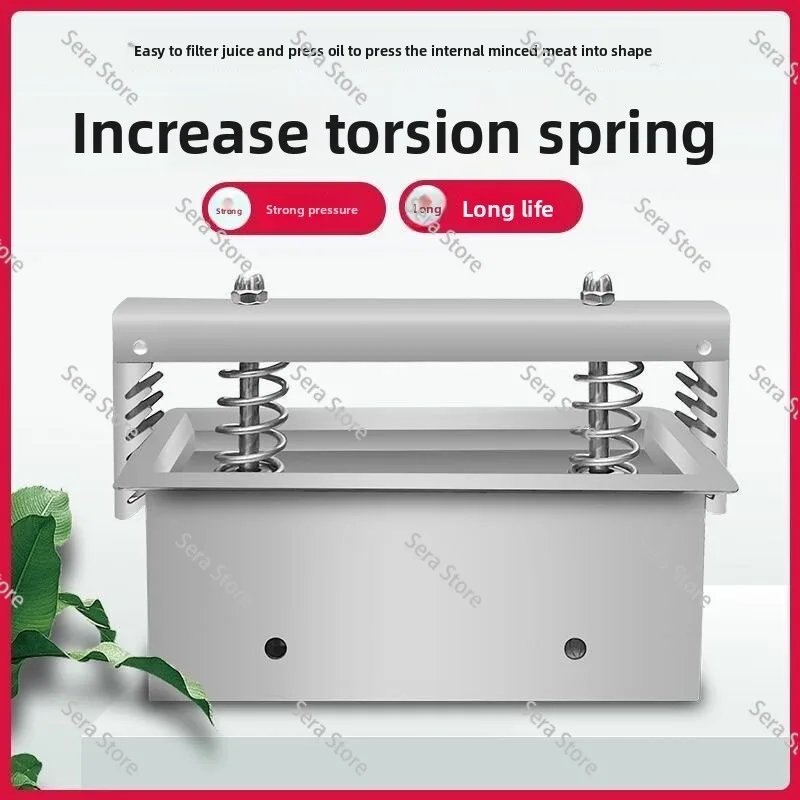 1-3KG Raw Meat Pressing Mold Stainless Steel Double Pressure Spring Ham Bacon Making Tool Lunch Meat Pressing Machine