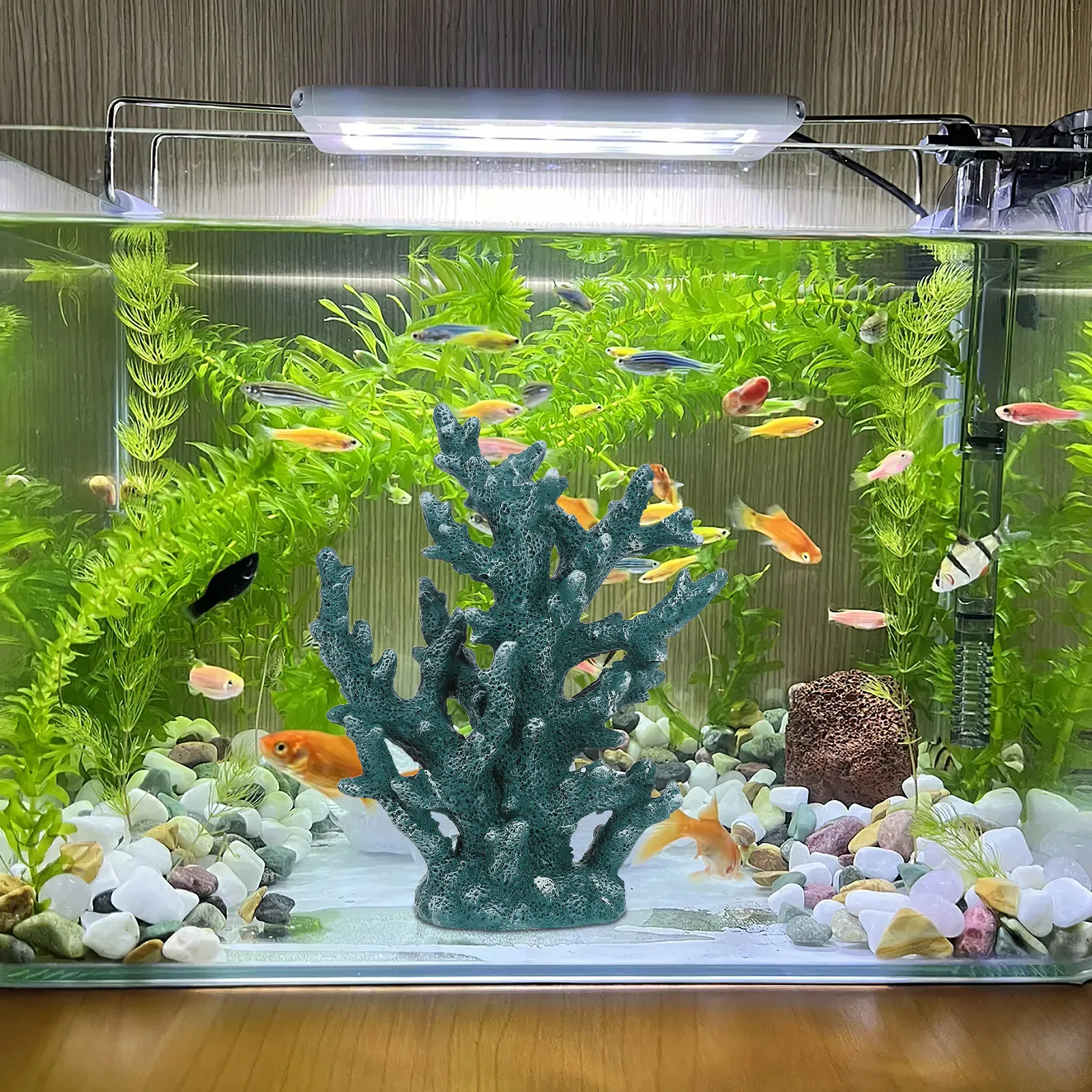 

Искусственный коралловый риф для аквариума: реалистичный декор из смолы, имитация кораллов, подводная скульптура для оформления морского аквариума