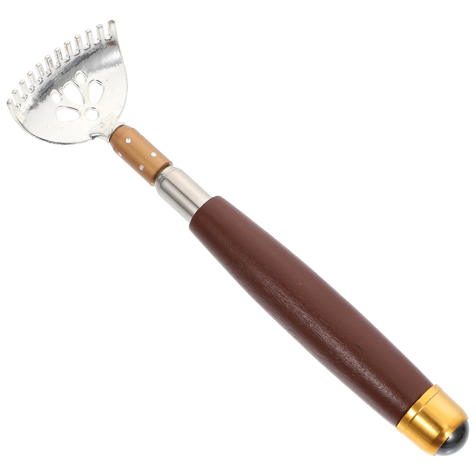 Retractable Tickle Rake Facial Tools Massage Stick Extendable Back Scratcher Neck Magnet Massager