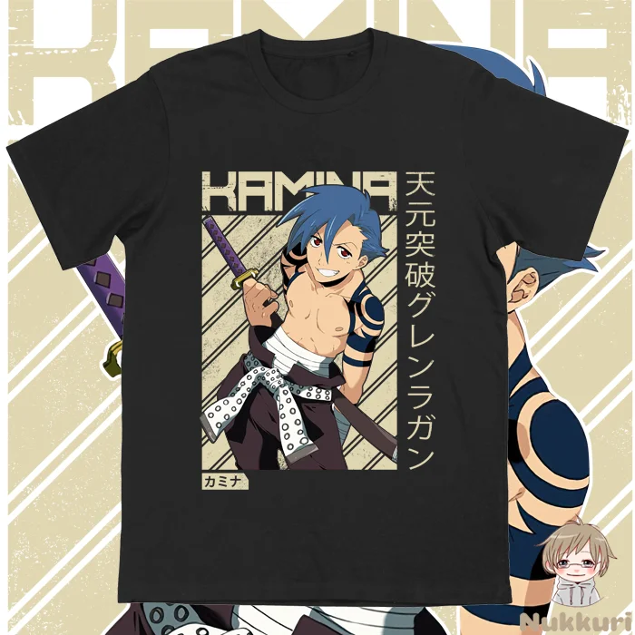 ANIME TSHIRT - Gurren Lagann - Kamina T-Shirt