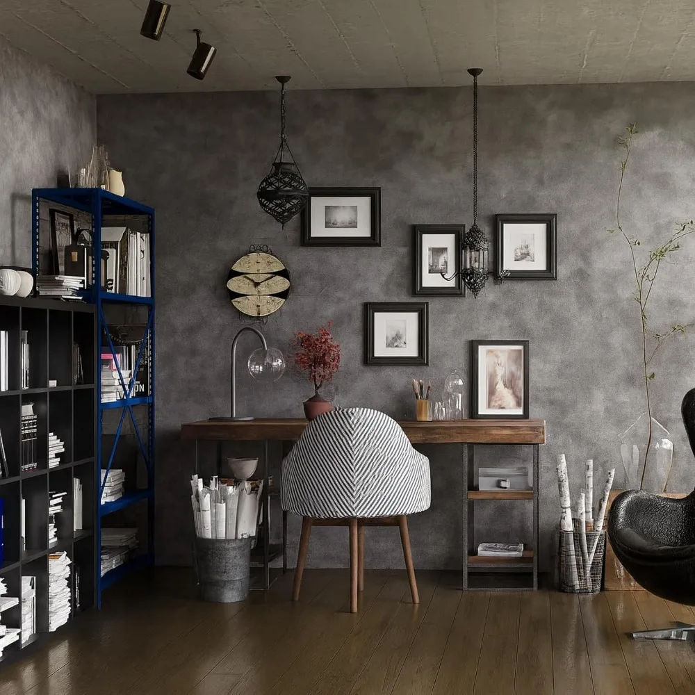 ورق جدران خرساني كبير بتأثير غسول الليمون باللون الرمادي والفضي مقاس 32 × 354 بوصة ورق اتصال فينيل قابل للإزالة ذاتي اللصق fo