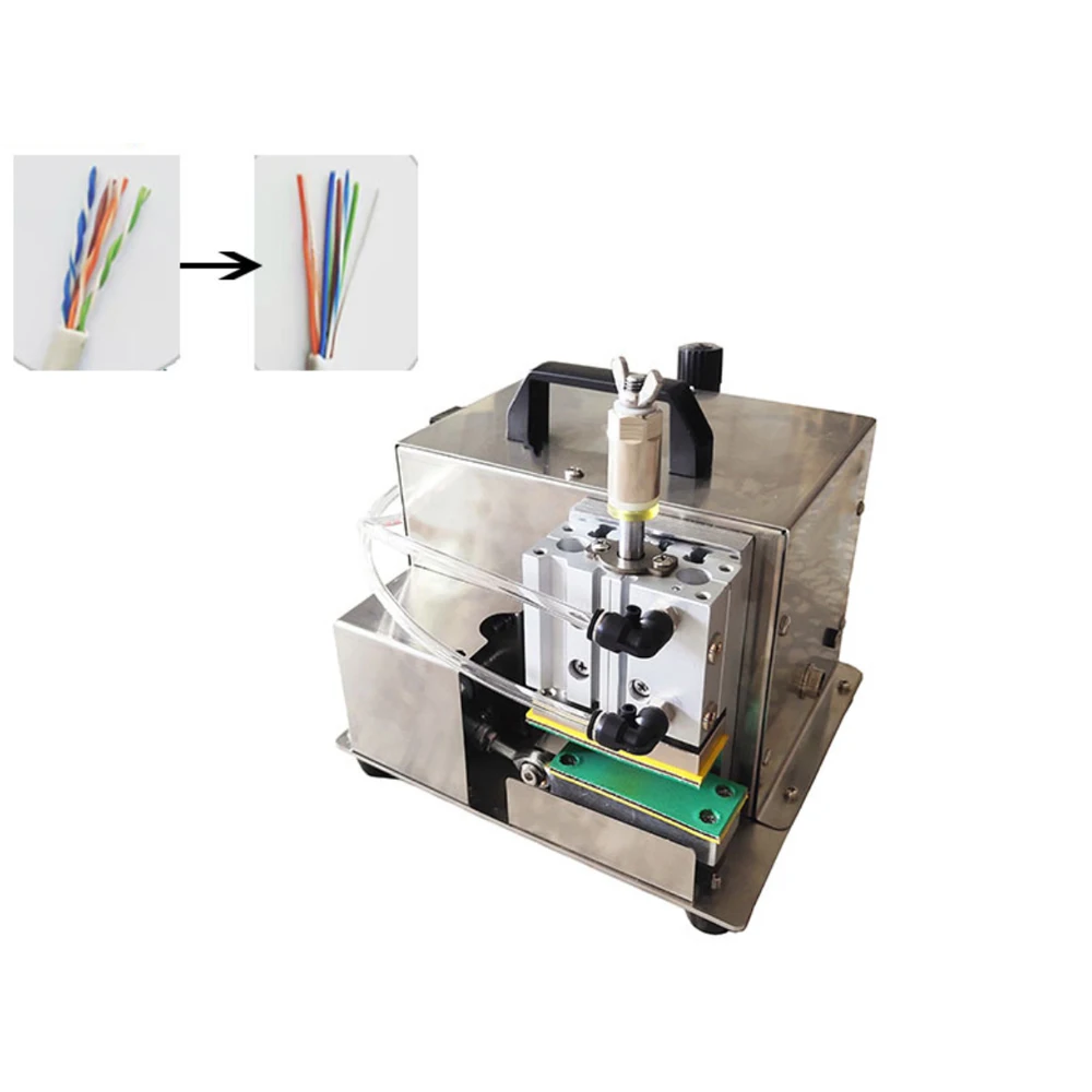 저가 패치 이더넷 케이블 스트레이트너 기계 네트워크 라인 스트레이트너