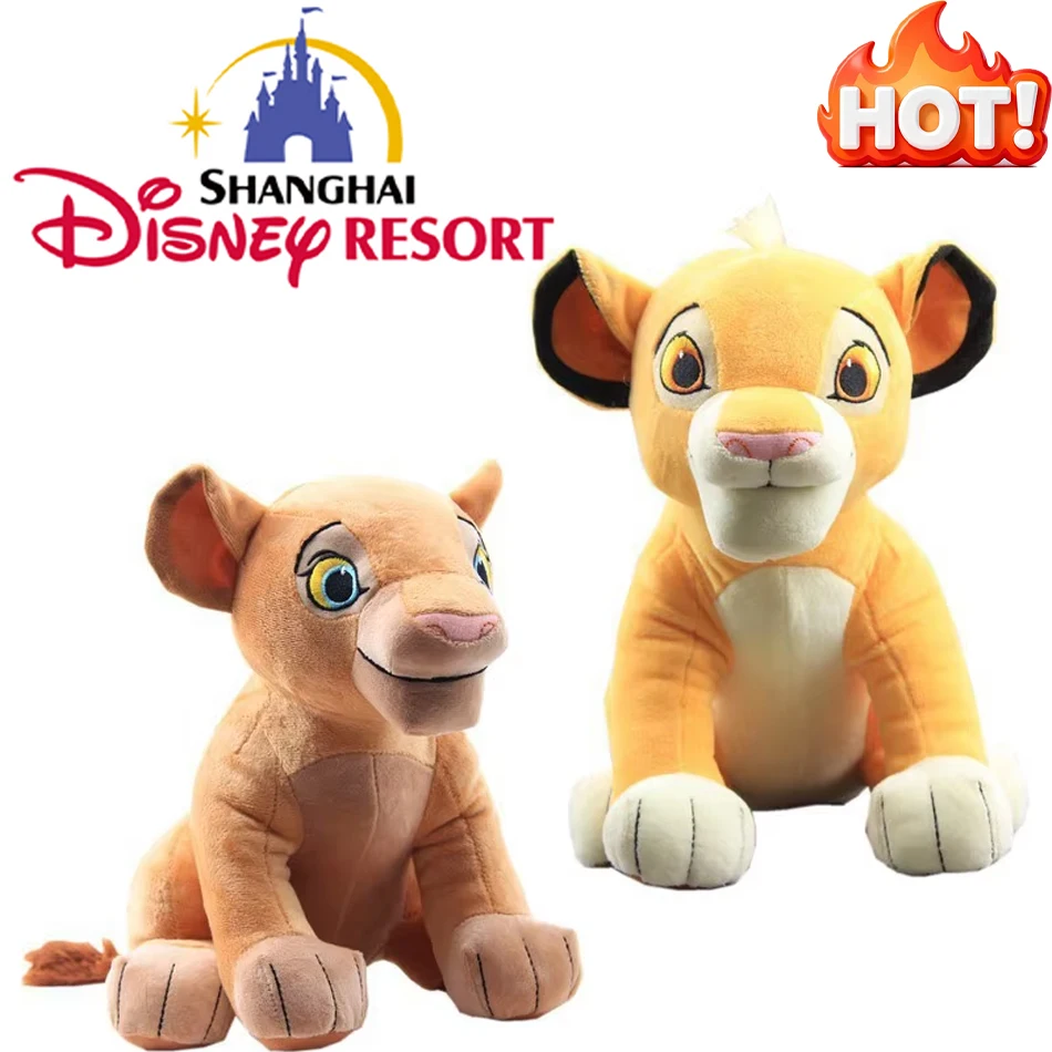 

2026 Disney Cartoon Lion King And Son Simba Soft Kids Doll Young Simba Stuffed Animals Plush Children Toy Christmas Gifts Plush