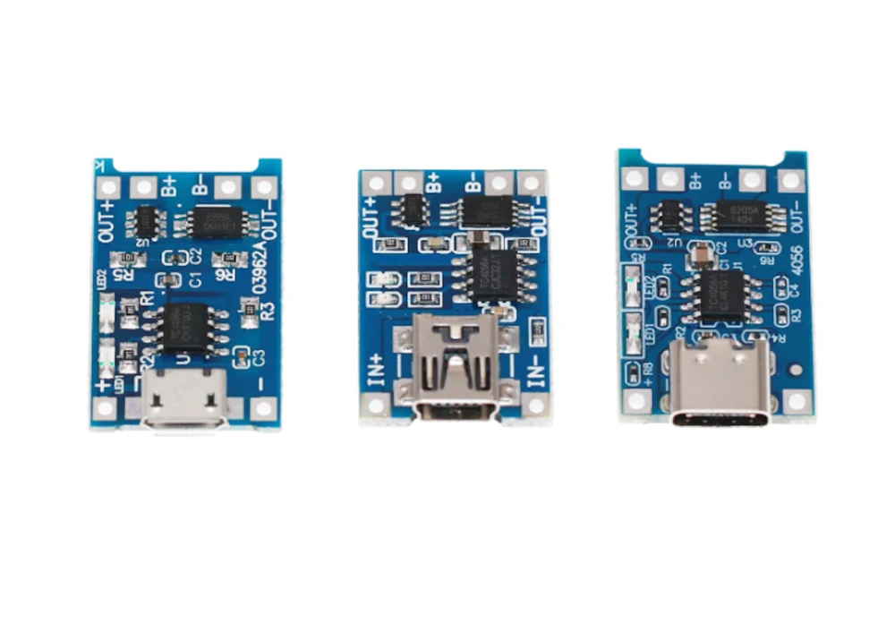 1-10PCS Typ-c Micro Mini 18650 TP4056 Lithium-Batterie Ladegerät Modul 5V 1A Lade Board mit Schutz Dual Funktionen Li-Ion – Detail 15