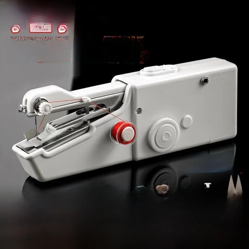 

Портативная ручная швейная машинка для кожи, многофункциональная, для домашнего использования, с ручным управлением