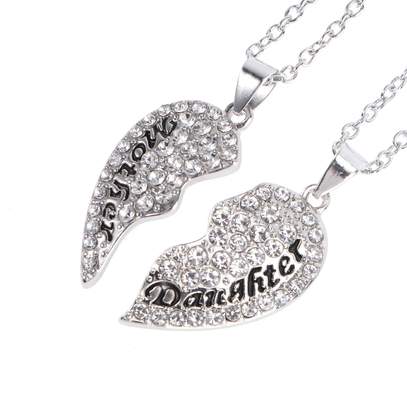 

Heart Necklace Gift for Mom from Daughter Mother European and American Mother's Day