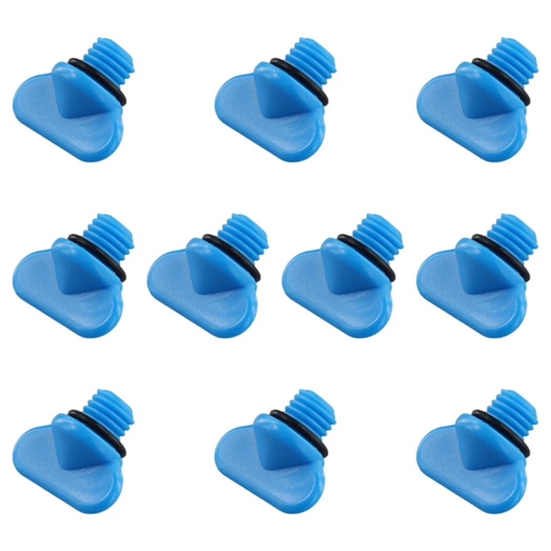 Bouchon de Vidange d'Eau pour Mercruiser 22-806608A1 22-806608A02 8M2000874, 10 Pièces